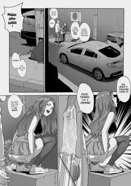 1boy 1girls anal black_and_white comic comic_page female male monochrome original tagme tammy_(tekuho) teenager tekuho