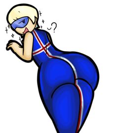 1boy ? ass basic_background big_ass big_butt_(male) blonde_hair blue_sunglasses dignalinga fat_ass femboy flag flag_print iceland iceland_(satw) iceland_flag light-skinned_male light_skin looking_at_viewer looking_back male mob_face open_mouth plump_ass pov pov_eye_contact presenting_ass public_domain scandinavia_and_the_world smiling smiling_at_viewer sunglasses teasing teasing_viewer viewer_perspective viewer_pov white_background