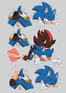 2023 5_fingers absurd_res ahe_gao all_fours anal anal_orgasm anal_sex anthro anthro_on_anthro anthro_penetrated anthro_penetrating anthro_penetrating_anthro anus ass ass_up backsack balls ballsack black_balls black_body black_fur black_nose blue_balls blue_body blue_fur blush blush_lines bodily_fluids bracelet chest_tuft closed_eyes clothing comic cum cum_in_ass cum_inside cum_on_anus cum_on_ass cum_on_butt cum_on_ground cum_string cumshot cute_fangs dialogue digital_media_(artwork) disembodied_penis doggy_style drooling duo ears_up ejaculation erection eulipotyphlan fangs fingers footwear foreskin from_behind_position fur gaping gaping_anus genital_fluids genitals gloves gold_(metal) gold_bracelet gold_jewelry green_eyes half-closed_eyes handwear handwear_and_footwear_only handwritten_text heart_symbol hi_res humanoid_genitalia humanoid_penis inside internal internal_anal intraspecies jewelry kuretto looking_pleasured looking_up male male/male male_penetrated male_penetrating male_penetrating_male mammal motion_lines multicolored_body multicolored_clothing multicolored_footwear multicolored_handwear narrowed_eyes orgasm penetration penile penile_penetration penis penis_in_ass precum quills_(anatomy) red_eyes red_stripes retracted_foreskin saliva sega sex shadow_the_hedgehog shaking shivering shoes short_tail simple_background small_comic sonadow sonic_(series) sonic_the_hedgehog sonic_the_hedgehog_(series) spread_ass spread_butt spreading stripes tail tan_body tan_fur tears tears_of_pleasure teeth text tuft two-tone_body two-tone_clothing two-tone_handwear uncircumcised vein veiny_penis white_body white_clothing white_fur white_gloves white_handwear x-ray_view