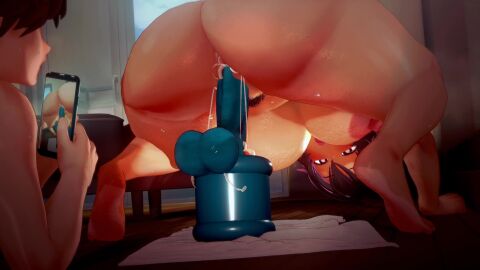 3d animated ass big_breasts blue_dildo female femcum filming from_behind haru_kamishiro hongcha03 huge_dildo kim_nakamori koikatsu light-skinned_female male orgasm original original_characters phone pussy pussy_juice pussy_juice_drip recording recording_on_phone recording_video riding riding_dildo sound spidey-dude squirting tagme tan_body tan_skin tanline tanned tanned_female tanned_skin vagina vaginal_fluids vaginal_insertion vaginal_penetration video watching watching_masturbation