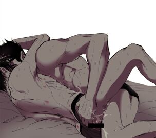 gay gay_anal gay_sex male male_focus male_only male_penetrated male_penetrating_male rukawa_kaede sendou_akira slam_dunk yaoi