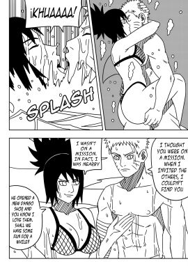 1boy 1girls adapted_costume adult age_difference ass ass_grab big_ass big_breasts bikini breasts busty cleavage comic dialogue english_text female in_water kissing long_hair male male/female mitarashi_anko monochrome naruto naruto:_the_last naruto_(series) naruto_shippuden ninrubio ocean older_female partially_submerged ponytail revealing_swimsuit sea sex shirtless shirtless_(male) short_hair skimpy skimpy_bikini story straight submerged swimsuit swimwear teenager tied_hair underwater underwater_view uzumaki_naruto voluptuous water wet wet_body wet_skin younger_male