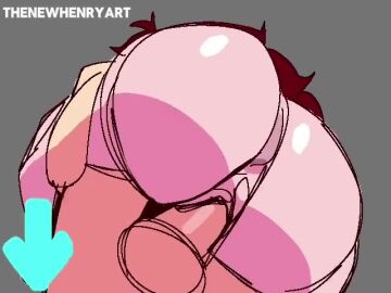 10_seconds animated big_ass big_penis bouncing_ass brown_hair brunette girlfriend_(friday_night_funkin) huge_ass no_sound sex tagme thenewhenryart vaginal_penetration vaginal_sex video