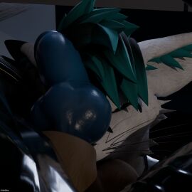absurd_res animal_genitalia animal_penis anthro armwear balls black_latex blue_body blue_eyes blue_fur blue_penis bondage bondage_gear brown_body brown_fur brown_sheath canine_genitalia canine_penis clothed clothing duo erection fur genitals glistening glistening_body hair hi_res isaacjexo jex kneeling kneeling_on_ground latex latex_armwear latex_clothing latex_legwear latex_skinsuit legwear male male/male multicolored_body multicolored_fur multicolored_hair muscular muscular_male penile penis red_body red_fur reflection rexouium sheath skinsuit thatnamibianguy tight_clothing under_the_table vapocute worship