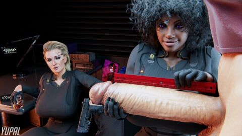 1futa 2girls 3d balls big_breasts big_penis bottom_heavy breasts brown-skinned_female brown_body brown_skin bust busty cd_projekt_red chest chocolate_and_vanilla cleavage curvaceous curvy curvy_figure cyberpunk cyberpunk_(series) cyberpunk_2077 dark-skinned_female dark_skin denny_(cyberpunk_2077) dickgirl dickgirl/female digital_media_(artwork) female female_focus fit fit_female futa_on_female futa_with_female futanari hips hourglass_figure huge_breasts huge_cock huge_penis human interracial intersex large_breasts large_penis legs light-skinned_female light-skinned_futa light_skin mature mature_female measuring measuring_penis meredith_stout penis slim_waist thick thick_hips thick_legs thick_thighs thighs top_heavy uncensored v_(cyberpunk_2077) valerie_(cyberpunk_2077) voluptuous voluptuous_female waist wide_hips yupal