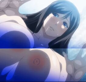 animated breasts female kagurazaka_yui kyonyuu_hitozuma_onna_kyoushi_saimin screencap stitched tagme