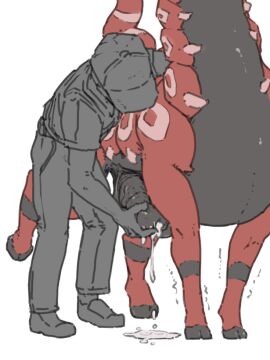 animal_genitalia animal_penis biped bodily_fluids cum cum_drip cum_on_ground dripping duo equine_genitalia equine_penis erection feral flared_penis gay generation_5_pokemon genital_fluids genitals gromdrawing handjob human human_on_feral interspecies larger_feral larger_male male male/male male_on_feral male_only mammal motion_lines nintendo penile penis pokemon pokemon_(species) pokemon_trainer pokephilia quadruped raised_leg scolipede sex shaking size_difference smaller_male trembling yaoi zoophilia