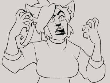 big_breasts breasts female furry huge_breasts jinx_doodle tagme