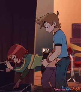 1boy 1girls accurate_art_style animated animated_gif animated_image animation artstyle_imitation doggy_style female female_penetrated from_behind from_behind_position fucked_from_behind gif girok kim_pine male male/female male_penetrating male_penetrating_female pants_down penetration_from_behind scott_pilgrim scott_pilgrim_takes_off scott_w_pilgrim sex sex_from_behind skirt straight straight_sex taken_from_behind