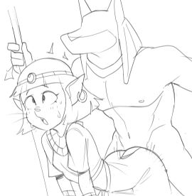 1boy 1girls 2024 4_fingers all_fours amneris anal anal_sex anthro anthro_on_anthro anthro_penetrated anthro_penetrating anthro_penetrating_anthro anubian_jackal ass athletic athletic_anthro athletic_male big_eyes biped black_and_white blush blush_lines bob_cut bodily_fluids bracelet breasts butt_cutout canid canine canis clothed clothed/nude clothed_anthro clothed_female clothed_sex clothing cross-eyed cutout dbaru digital_drawing_(artwork) digital_media_(artwork) disney domestic_cat donald_duck_(comics) dress duo ear_piercing ear_ring eyebrows eyelashes eyeless felid feline felis female female_penetrated fingers from_behind_position hair hand_on_object hand_on_pole headgear hi_res humanoid_hands impact_lines interspecies iris jackal jewelry looking_pleasured male male/female male_penetrating male_penetrating_female mammal medium_breasts monochrome mouthless navel nipples no_pupils nude nude_anthro nude_male obscured_penetration open_mouth pecs pectoral_(jewelry) penetration penile penile_penetration penis piercing pole prick_ears rear_admiral_position ring_piercing sex short_hair sketch snout standing straight straight_sex sweat teeth thick_neck thin_eyebrows three-quarter_view tongue