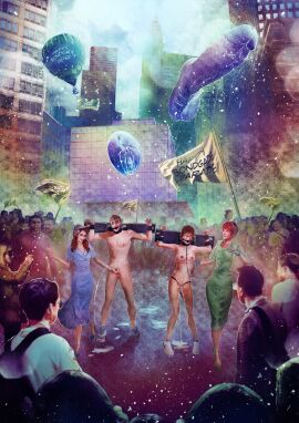 6+boys 6+girls ambiguous_fluids arm_binder audience ball_gag balls bi_domination bisexual bondage breasts cfnf cfnm clothed_female_nude_female clothed_female_nude_male clothed_male_nude_female clothed_male_nude_male collar crowd crowd_watching cum day dilation_belt e.l._(artist) ejaculation erection female femdom femsub full_body gag gentle_femdom glasses hayley_williams leash lezdom livestream male male_and_female_subs malesub multiple_females multiple_girls multiple_subs naked_footwear naked_shoes naked_sneakers navel nipples nude outdoors parade paramore penis public public_nudity pussy pussy_juice pussy_juice_drip pussy_spreader rob_(e.l.) robyn_adele_anderson shaved_pussy shoes sneakers sneakers_only spread_pussy straight street uncensored yuri