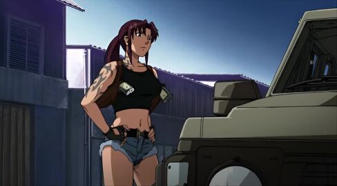 ai_generated black_lagoon revy tagme video