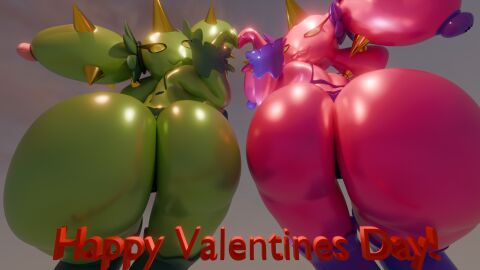 3d anthro anthro_only ass ass_focus big_ass big_butt bikini butt_focus cactus cactus_creature clothing coel3d digital_media_(artwork) duo elemental_creature female flora_fauna generation_5_pokemon hi_res macro male male/female maractus nintendo omananimations plant pokemon pokemon_(species) swimwear two-piece_swimsuit