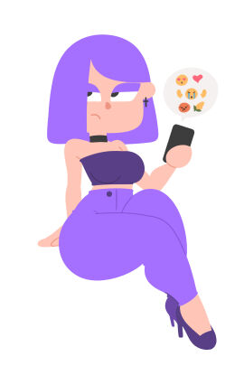 duolingo female lily_(duolingo) no_nut_november postblue98 voluptuous_female