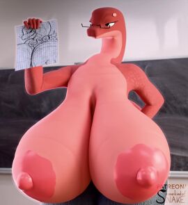 1girls 2025 2025s 3d 3d_(artwork) 3d_animated 3d_animation 3d_art 3d_artwork 3d_background 3d_model animated annoyed anthro areola big_areola big_breasts big_nipples bottomwear breast_expansion breast_jiggle breasts caressing_breasts clothed clothing denim denim_bottomwear denim_clothing digital_media_(artwork) drawing expansion eyewear female glasses hi_res huge_breasts hyper hyper_breasts jeans jiggling lighter_belly looking_at_viewer mature_female nipples no_sound no_voice_acting pants pink_nipples red_body reptile sagging_breasts sandra_(somekindofsnake) scalie short_playtime snake solo somekindofsnake surprised_expression tagme teacher topless topless_female video