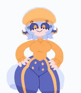 1girls animated ass ass_bigger_than_head female hyper hyper_ass moonzeri_(smoistabyss) shaking_hips smoistabyss solo_female tagme