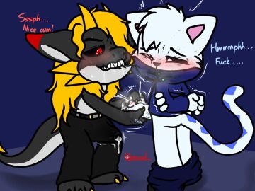 anthro anthro_on_anthro anthro_only critters_(poppy_playtime) furry_only male male/male no_humans oc ocs poppy_playtime poppy_playtime_(chapter_3) sex smiling_critters tagme
