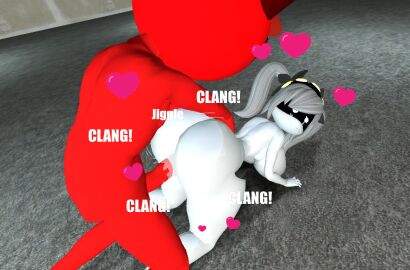 1boy 1girls 3d anal_juice anus ass ass_focus ass_jiggle big_ass big_butt bubble_ass bubble_butt female garry's_mod heart humanoid j_(murder_drones) kaibernation male male/female murder_drones nintendo_(character) robot robot_girl robot_humanoid screen_face sex straight twintails