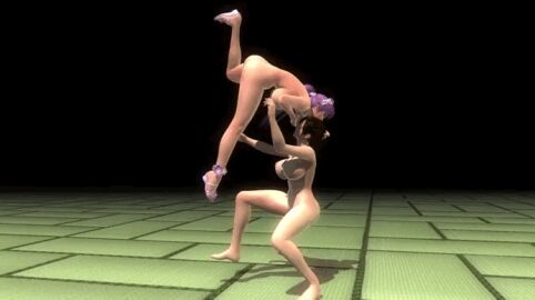 3d 3d_animation animated ayane_(doa) big_breasts bouncing_breasts breasts dead_or_alive female huge_breasts