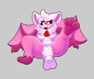 anthro anthro_on_anthro anthro_only bat bat_wings bodily_fluids critters_(poppy_playtime) cum female furry_only genital_fluids genitals hi_res mammal membrane_(anatomy) membranous_wings mob_entertainment mrcold nightmare_critters no_humans pink_hips pink_legs pink_wings poppy_playtime poppy_playtime_(chapter_4) rabie_baby_(poppy_playtime) selfcest sex smiling_critters solo tagme white_body white_fur white_skin wing wings