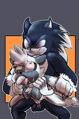 ahe_gao asphyxiation balls breasts carrying_partner cum_on_breasts drooling female finger_in_another's_mouth finger_in_mouth furry grin male nicole_chees nude nude_female open_mouth penis rough_sex sonic_(series) sonic_the_hedgehog_(series) sonic_the_werehog strangling tangle_the_lemur tears tongue tongue_out