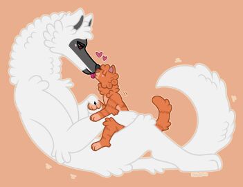 affectionate alleycat8706 anthro arm_tuft big_dom_small_sub blush canid canine canis cheek_tuft claws closed_eyes cowgirl_position curled_tail death_(puss_in_boots) domestic_cat dominant dreamworks duo elbow_tuft facial_markings facial_tuft felid feline felis female fluffy fluffy_tail from_front_position fur fuzzy half-closed_eyes hand_holding hand_on_arm hand_on_hip head_markings head_tuft heart_symbol kissing knee_tuft larger_male leaning leaning_backward leg_tuft licking long_tail looking_at_another looking_at_partner love male male/male mammal markings mask_(marking) motion_lines narrowed_eyes neck_tuft nude obscured_penetration on_bottom on_lap on_top orange_body orange_fur penetration puss puss_in_boots_(dreamworks) puss_in_boots_(film) puss_in_boots_the_last_wish red_eyes romantic romantic_couple sex shrek_(series) side_view simple_background size_difference slim smaller_male smaller_penetrated smile striped_body striped_fur striped_markings stripes tabby_cat tail tongue tongue_out touching_arm tuft white_body white_fur wolf