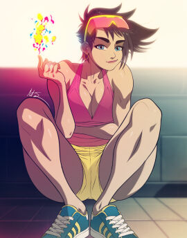 1girls asian asian_female ass black-haired_female black_hair breasts casual casual_clothes clothed clothed_female female female_focus female_only jubilation_lee jubilee l large_ass large_butt light_skin looking_at_viewer marvel marvel_comics medium_boobs medium_breasts shorts solo solo_female solo_focus thick_thighs thighs triplexmile x-men