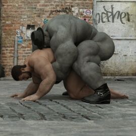 3d abs anal anal_sex ass balls bara big_ass big_balls big_dom_small_sub big_muscles big_nipples big_pecs big_penis brown_hair capcom chris_redfield daddy dilf doggy_style dominant dominant_humanoid dominant_male erection gay grey_skin hair hat holding_partner human human_on_humanoid humanoid humanoid_dominating_human humanoid_penetrating_human humansub interspecies larger_humanoid larger_male male male/male male_only monster monstrous_humanoid mr_x muscles muscular muscular_human muscular_humanoid muscular_male nsfwmaker nude pecs penis penis_in_ass resident_evil resident_evil_2 resident_evil_2_remake resident_evil_8:_village sex size_difference smaller_human smaller_male smaller_penetrated submissive submissive_human submissive_male tyrant tyranted yaoi