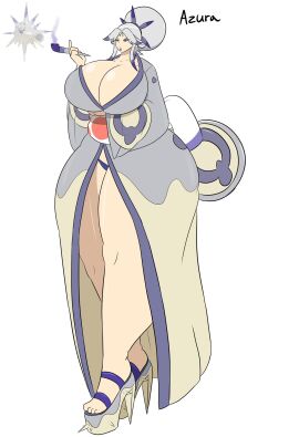 azura_(igphhangout) big_breasts breasts breasts_bigger_than_head cleavage curvy curvy_body curvy_female curvy_figure female heels high_heels hip_focus hips hips_wider_than_shoulders hourglass_figure igphhangout japanese_clothes massive_hips massive_thighs overqwil pipe revealing_clothes revealing_clothing revealing_outfit shiny_pokemon smoking smoking_pipe tight_clothing underwear underwear_exposed