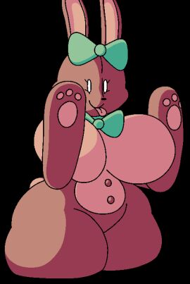 animated_gif anthro ass big_ass big_breasts breasts bunny_girl different_expressions female gif gremlingrounded hoppi_(gremlingrounded) looking_at_viewer lovedoll lovedoll_toy_factory naked_female pov pov_eye_contact pressing_against_glass sex_toy voluptuous_female