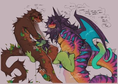 2025 anal andromorph andromorph/male anthro beard biped blush brown_body brown_fur cunnilingus dragon eastern_dragon english_text european_mythology facial_hair fellatio fur furred_dragon furred_scalie genitals green_body green_skin group hair hi_res humanoid_genitalia humanoid_penis intersex intersex/male long_hair male male/male muscular muscular_anthro muscular_male mythological_creature mythological_scalie mythology nude_anthro nude_male oral overweight overweight_anthro overweight_male penile penis pubes scalie sex sinnple slim_anthro slim_male speech_bubble spitroast text trans_(lore) trans_man_(lore) trio vaginal_penetration western_dragon