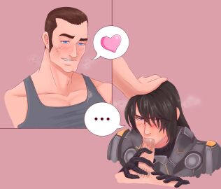 blowjob doug_barrett lao_huang laohuangsbitch long_hair male male/male male_only penis skinny sucking_penis xenoblade_(series) xenoblade_chronicles_(series) xenoblade_chronicles_x