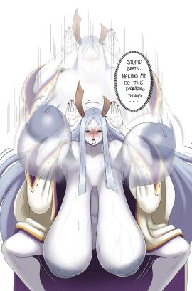 2d 2d_(artwork) 2d_artwork absurd_res after_image areola areola_bulge armpits asymmetrical_horns belly_button big_areola big_breasts blush blushing bouncing_breasts bouncing_breasts_(asymetrically) breasts breasts_apart breasts_bigger_than_head breasts_bigger_than_torso breasts_hang breasts_out breasts_out_of_clothes breasts_outside broken_horn celestial_being cleft_of_venus collarbone color colored crouching dangling_breasts dialogue dialogue_box dialogue_bubble exposed_breasts exposed_pussy exposed_shoulders exposed_torso female female_focus female_only flopping_breasts floppy_breasts genitals gigantic gigantic_breasts gritted_teeth gritting_teeth hanging_breasts heavy_breasts hi_res horn horned_humanoid horns huge_areola huge_areolae huge_breasts humanoid humiliation inverted_nipples jiggling_breasts kaguya_otsutsuki kimono kimono_down kimono_open labia_minora large_areolae large_breasts large_thighs larger_female legs_apart legs_open lips long_hair long_nails low_hanging_breasts massive_breasts montgomery_glands motion_blur motion_lines mound_of_venus naruto naruto_(series) navel nipples otsutsuki_kaguya painted_fingernails painted_nails pubes pubic_hair pubic_hair_peek pubic_stubble puffy_areola pussy pussy_peek red_lipstick sagging_breasts silver_hair solo spread_legs squat squats squatting squatting_position sundown_(artist) sunnysundown sweat sweatdrop sweaty_body sweaty_breasts swinging_breasts teeth_bared teeth_clenched text text_bubble thick_calves thick_hips thick_legs thick_thighs uncensored uncensored_breasts uncensored_pussy uncensored_vagina up_and_down vein veins veins_on_breasts veiny veiny_breasts very_long_hair white_background white_body white_eyes white_skin wide_hips