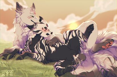 absurd_res animal_genitalia animal_penis animal_vulva balls black_body black_ears black_fur black_inner_ear black_markings black_nose black_tail black_tip_tail black_tipped_ears bodily_fluids brown_eyes canid canine canine_genitalia canine_penis canine_vulva cheek_tuft cloud cum cum_from_vagina cum_in_vagina cum_inside cum_while_penetrated demon demonic digital_media_(artwork) duo ejaculation erection facial_markings facial_tuft feamele feir_kitsune female female_feral female_penetrated feral feral_on_feral feral_penetrated feral_penetrating feral_penetrating_feral fluffy fluffy_tail fox fox_spirit fur genital_fluids genitals gloves_(marking) happy head_markings hi_res knot knot_root knotted_penis knotting leg_markings love lying male male/female male_feral male_penetrating male_penetrating_female mammal markings multi_eye multi_tail multicolored_body multicolored_ears multicolored_fur mythological_creature mythology on_another open_mouth penetration penile penile_penetration penis portrait sex shyryp simple_background size_difference sky smile socks_(marking) spread_legs spreading striped_body striped_fur striped_markings stripes sunset tail tail_tuft tuft tufted_fur two_tone_body two_tone_ears two_tone_fur two_tone_tail tyavka_(fairpozitive) vaginal_knotting vaginal_penetration white_body white_fur