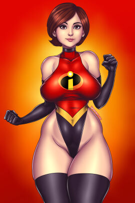 ass bemannen big_ass big_butt disney elastigirl helen_parr leotard pixar tagme the_incredibles thick_ass thick_hips thick_thighs