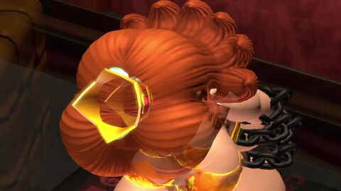 2futas animated bowsette chained chains cum cum_in_mouth cum_inside deepthroat facefuck fellatio futa_on_futa futadom futanari futasub inflation kidnapped princess_daisy source_filmmaker super_mario_bros. tagme token_taker video