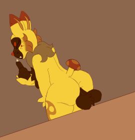 2d_animation animated anthro anus ass backsack balls ballsack beachedboy big_ass big_butt blinking bouncing_balls felid feline floragato frame_by_frame furry_balls generation_9_pokemon genitals hi_res lean_body male male_only mammal nintendo pokemon pokemon_(species) puffy_anus short_playtime solo thick_thighs