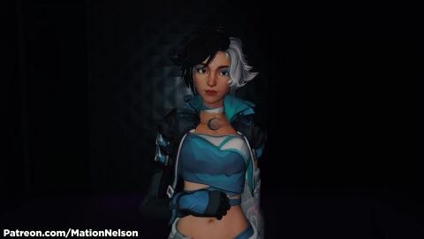 3d anal anal_sex animated blowjob doggy_style facefuck fellatio full_nelson full_nelson_anal luna_snow luna_snow_(marvel_rivals) marvel marvel_rivals mationelson reupload tagme throat_fuck video virtamate