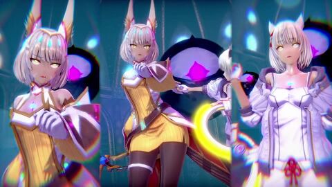 2girls 3d 4girls ahe_gao animal_ears blowjob bodysuit bouncing_breasts brainwashing corruption cum_on_body dance dancing defeated_heroine degradation drone dronification footjob gloves glowing_eyes handjob heels hypnosis kemonomimi latex light-skinned_female mask medium_breasts mind_control mio_(xenoblade) mmd monster music nia_(xenoblade) outfit_change peace_sign progression riding_penis small_breasts tagme taiho1945 tan_skin tights transformation video womb_tattoo xenoblade_(series) yellow_eyes