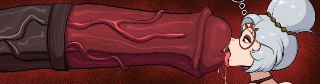 animal_penis big_penis equine_penis fake_face female giant_penis glasses horse horsecock huge_cock legend_of_zelda looking_at_penis male partial_male penis purah white_hair zoophilia