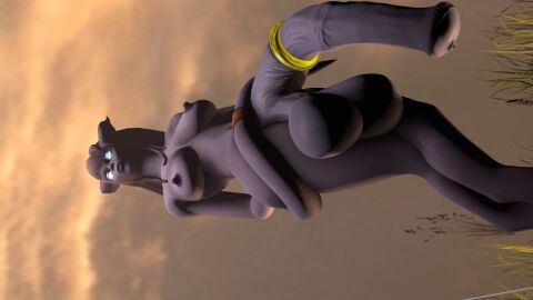 animal_genitalia_on_humanoid burglar44 draenei draenei_futa futa_only futanari horse_penis horsecock horsecock_futa horsecock_on_humanoid intersex penis solo_focus warcraft