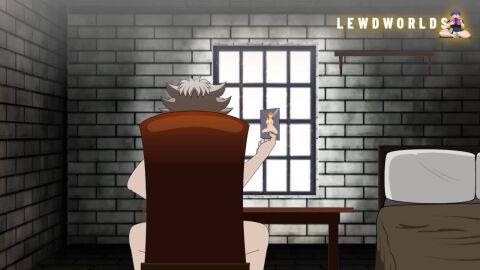 1boy1girl animated asta_(black_clover) black_clover cunnilingus handjob lewdworlds noelle_silva tagme video