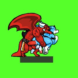 animated ass bates_(oh_so_hero!) bfad big_penis cum_in_ass furry gay joe_(oh_so_hero!) male oh_so_hero! penis so_hero yaoi