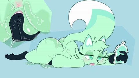 1girls 2025 2d_animation animated anthro anus ass big_ass big_butt black_body black_fur black_nose canid canine cellphone chikn_nuggit cute_fangs digging dipstick_tail electronics eye_roll fangs female finger_fuck fingering fox fur green_body green_eyes green_fur green_pupils half-closed_eyes holding_cellphone holding_object holding_phone holding_smartphone huge_ass huge_butt kaboozey loop lying mammal markings masturbation multiple_angles narrowed_eyes on_front open_mouth phone pink_anus pink_vulva pupils pussy slushi_(chikn_nuggit) smartphone solo tail tail_markings teeth vaginal_masturbation vaginal_penetration white_body white_fur white_inner_ear