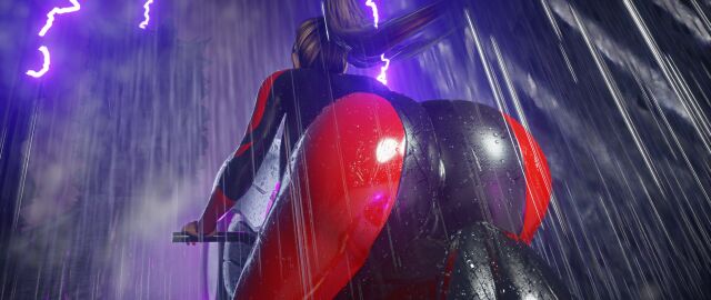 1girls 3d ass_focus big_ass blonde_female blonde_hair bodysuit dat_ass huge_ass metroid pickleballssy ponytail poorly_tagged samus_aran vi-o-la vi-o-la_suit