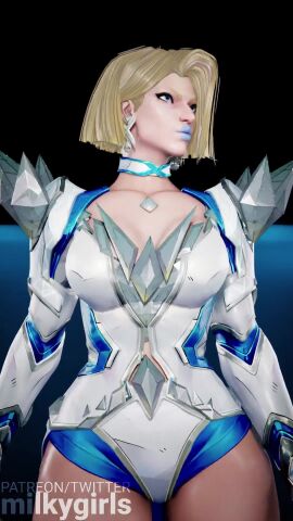 1futa autopaizuri autopaizuri_under_clothes big_breasts big_penis blonde_hair breasts clothed continuous_ejaculation cum cum_on_face cum_on_self cumshot ejaculation emma_frost emma_frost_(marvel_rivals) female_to_futa futa_only futa_transformation futanari huge_breasts light-skinned_futa light_skin longer_than_30_seconds marvel marvel_rivals milkygirls penis penis_growth sound tagme transformation video