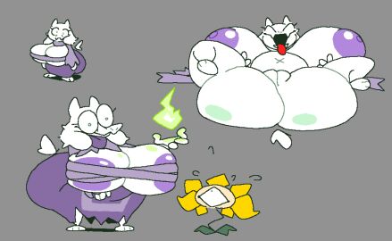 ambiguous_gender anthro areola ass big_ass big_breasts big_butt boss_monster_(undertale) bovid breasts caprine clothing duo female fire floppy_ears flower flowey flowey_the_flower flowey_the_flower_(horrortale) genitals goat horn horrortale huge_ass huge_breasts huge_butt looking_at_viewer lying mammal navel nipples on_back open_mouth plant puffy_pussy purple_areola purple_nipples pussy robe superiorfox thick_thighs tongue tongue_out toriel toriel_(horrortale) torn_clothing undertale undertale_(series) white_body wide_eyed wrappings