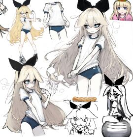 arisu_liddell arisu_liddell_(creator) bloomers buruma female gym_uniform long_hair