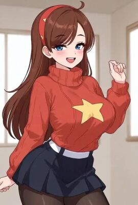 1girls ai ai_generated ai_generated_background ass beach big_ass big_booty big_breasts big_butt braces breasts breasts_out disney disney_channel female female_only flashing flashing_at_viewer flashing_breasts gigantic_breasts gravity_falls grok mabel_pines nipples seductive seductive_look seductive_smile tagme thick_thighs thighs thinfal video