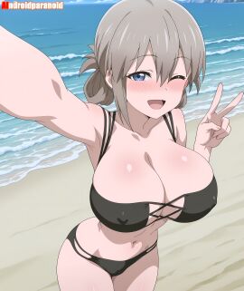 1girls ai_generated aindroidparanoid ass big_ass big_breasts big_butt bikini breasts busty butt curvy cute fat_ass female female_only hair hi_res hips huge_ass huge_breasts human large_ass large_breasts legs mature_female milf narrow_waist pov selfie slim_waist swimsuit tagme thick_ass thick_thighs tsuki_uzaki uzaki-chan_wa_asobitai! uzaki_tsuki voluptuous waist wide_hips